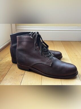 Wolverine 1000 Mile Men's Brown Horween Chromexcel Leather Lace-Up Work Boots